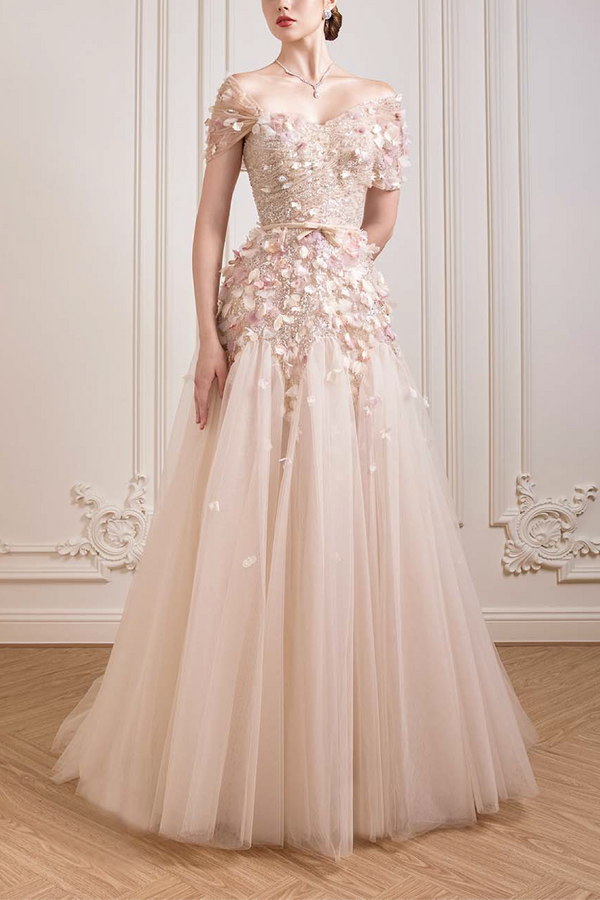 Blooming Elegance Ball Gown