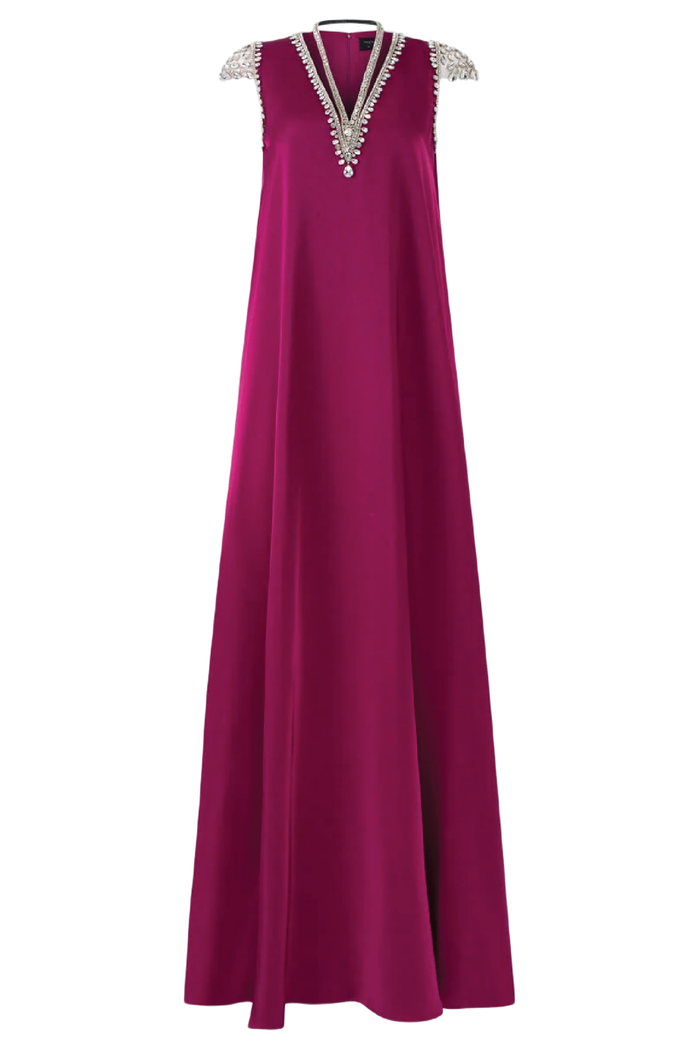 Sleeveless V-Neck Straight Dress