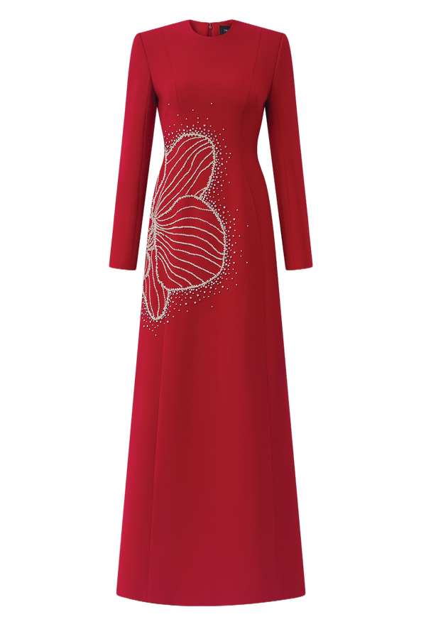 Petal Radiance Gown