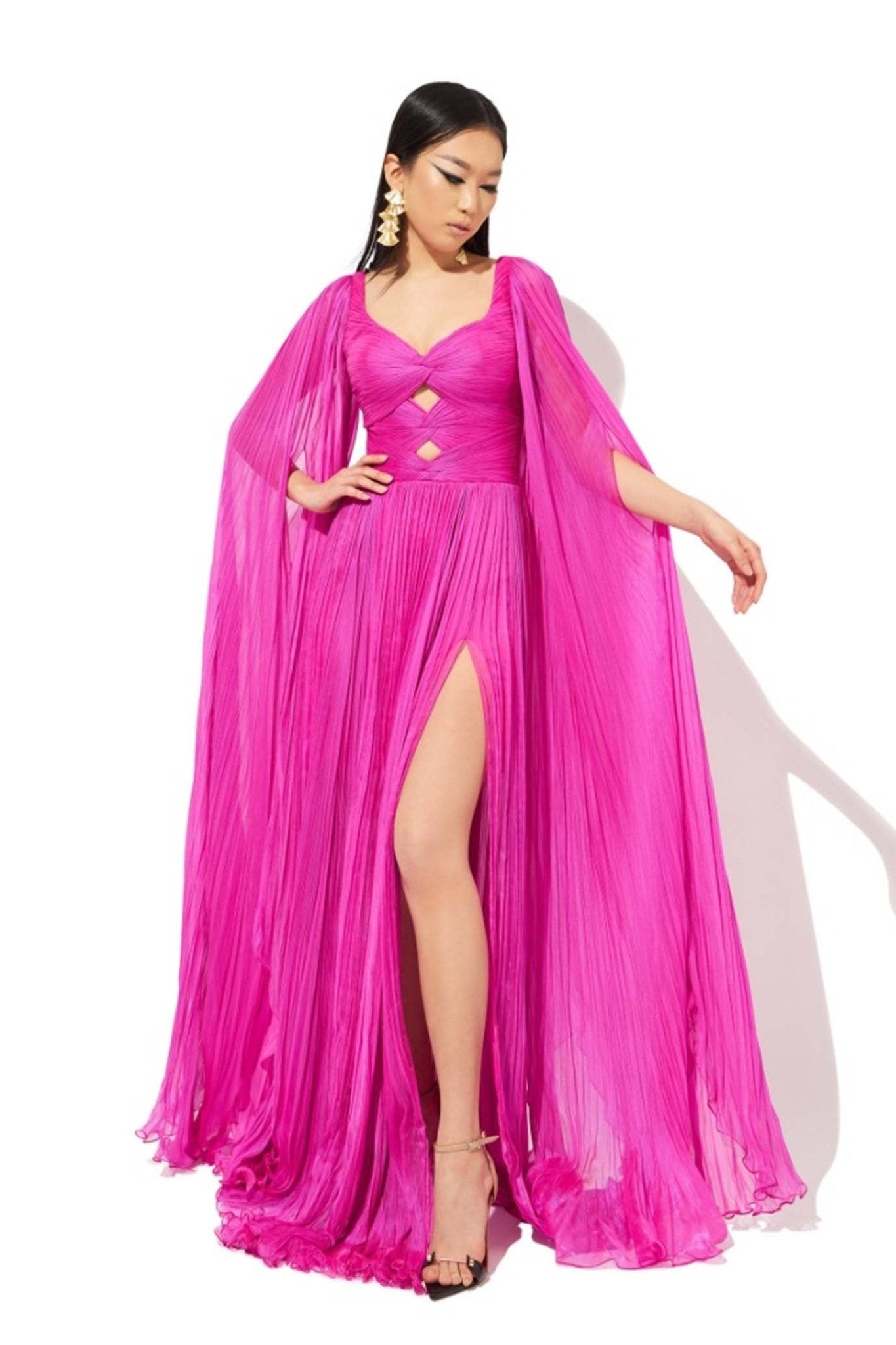 Adelaide Gown - ALBOUSHIYA - district 5 - dubai - riyadh - abaya - dresses - designers - evening wear - luxury - elegance - craftsmanship - gowns - cocktail dresses - collections - georges