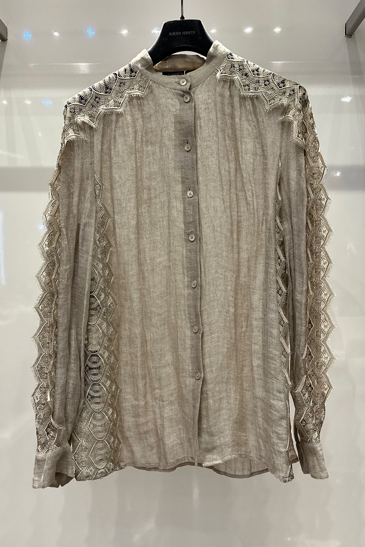 Linen & Lace Shirt