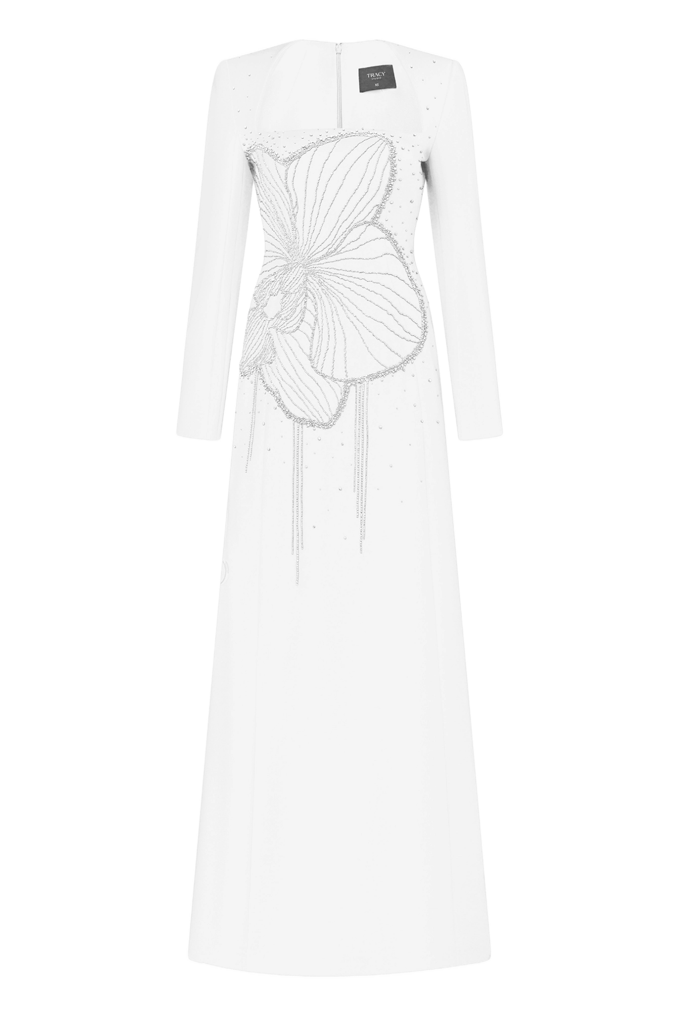 Amethyst Orchid Gown - ALBOUSHIYA - district 5 - dubai - riyadh - abaya - dresses - designers - evening wear - luxury - elegance - craftsmanship - gowns - cocktail dresses - collections - georges