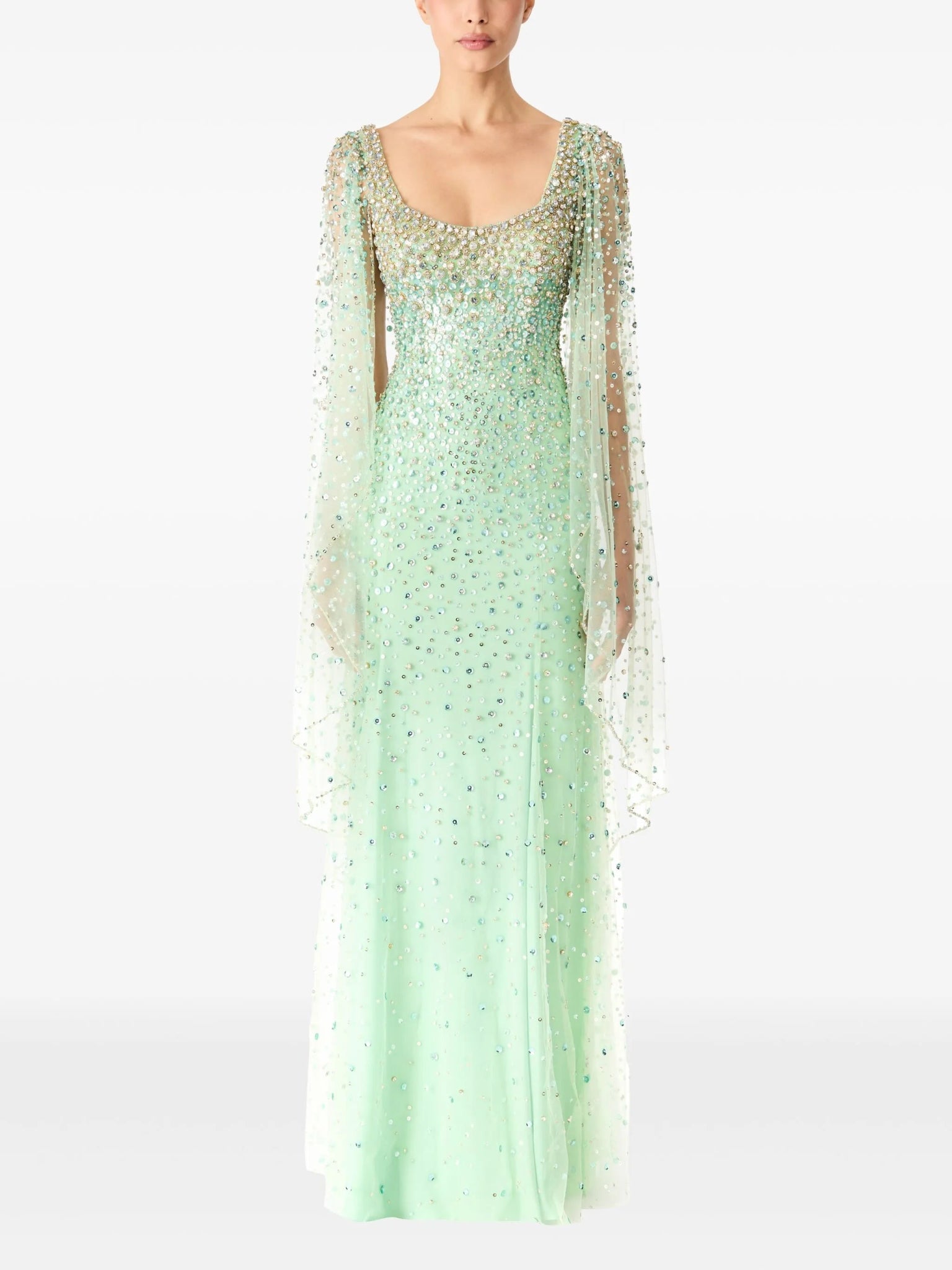 Angel Wing Dress - ALBOUSHIYA - district 5 - dubai - riyadh - abaya - dresses - designers - evening wear - luxury - elegance - craftsmanship - gowns - cocktail dresses - collections - georges