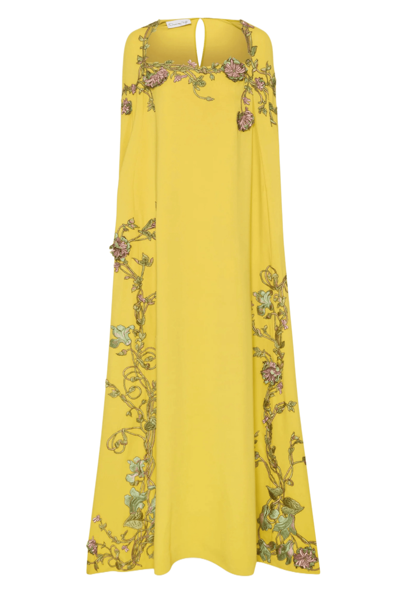 Art Nouveau Threadwork Caftan Dress - ALBOUSHIYA - district 5 - dubai - riyadh - abaya - dresses - designers - evening wear - luxury - elegance - craftsmanship - gowns - cocktail dresses - collections - georges
