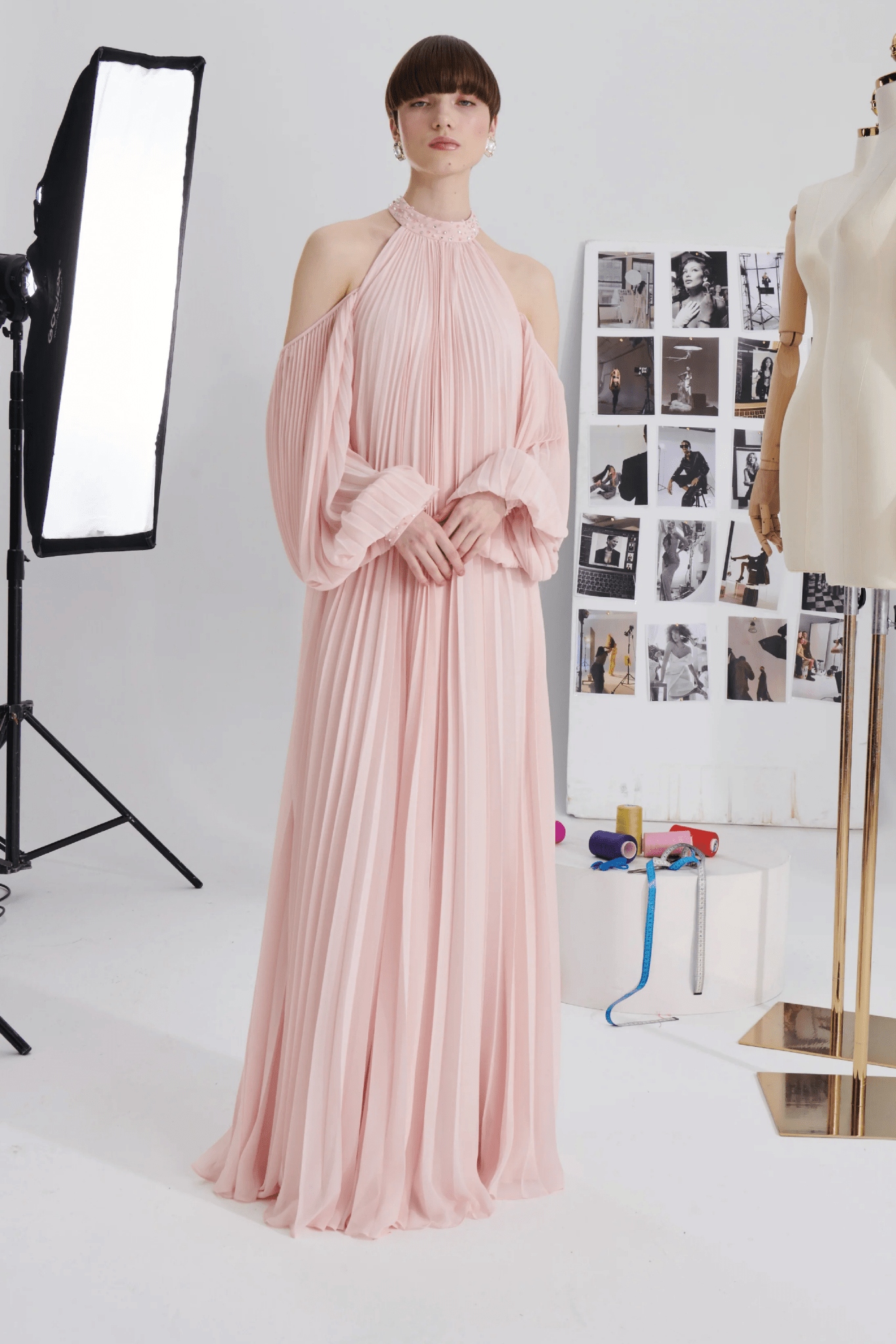 Bambi Dress - ALBOUSHIYA - district 5 - dubai - riyadh - abaya - dresses - designers - evening wear - luxury - elegance - craftsmanship - gowns - cocktail dresses - collections - georges