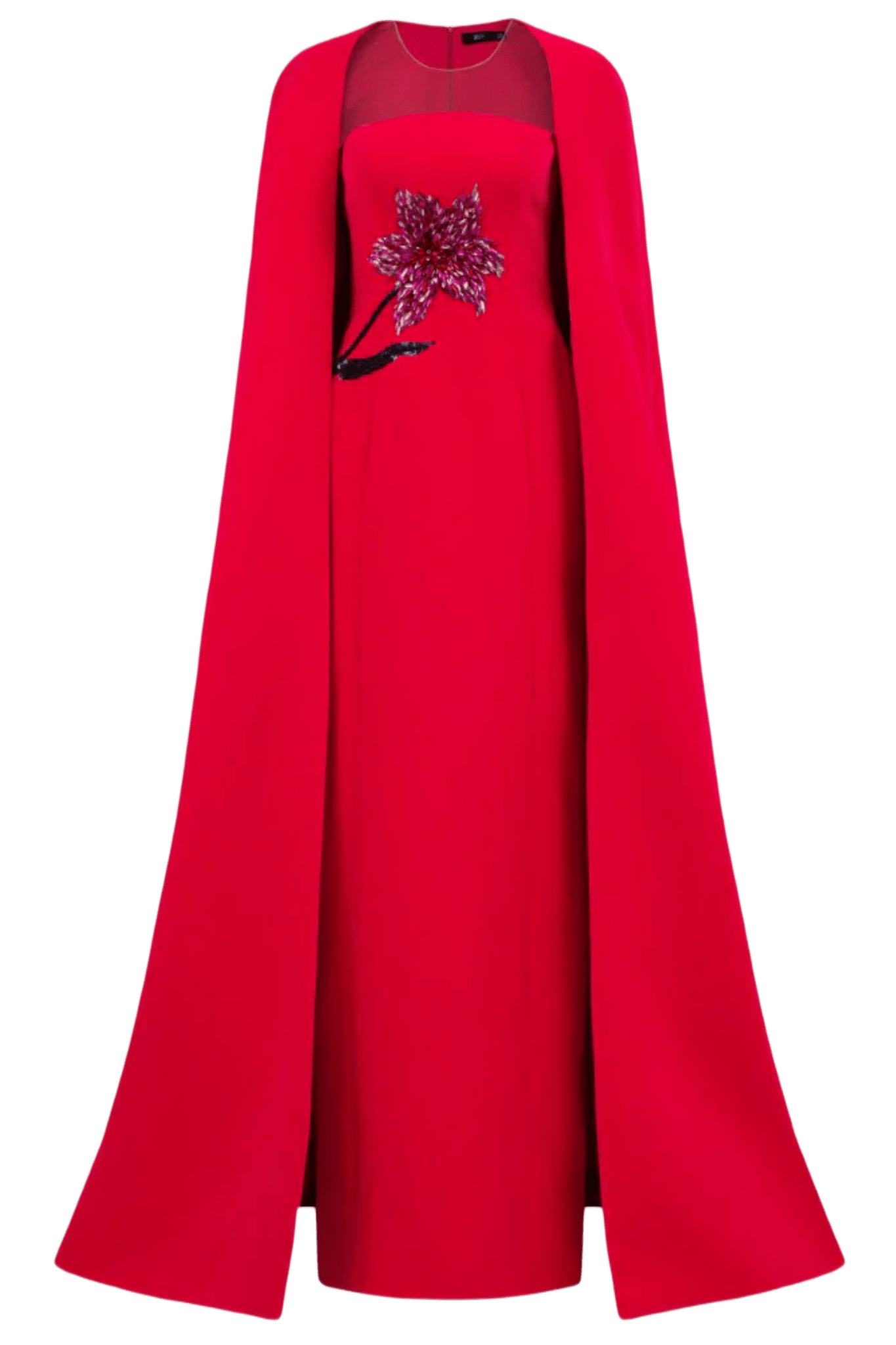 Beatrice Crepe Dress - ALBOUSHIYA - district 5 - dubai - riyadh - abaya - dresses - designers - evening wear - luxury - elegance - craftsmanship - gowns - cocktail dresses - collections - georges