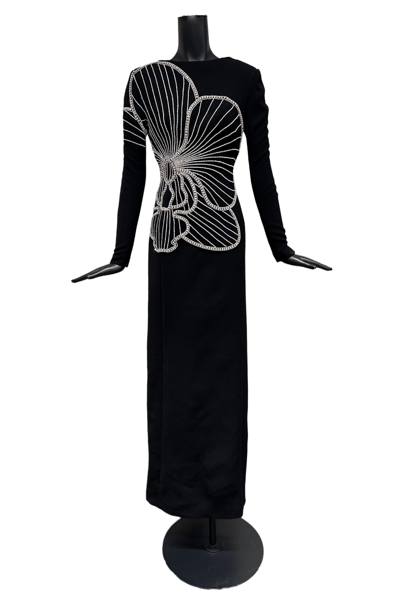 Bloom Majesty Gown - ALBOUSHIYA - district 5 - dubai - riyadh - abaya - dresses - designers - evening wear - luxury - elegance - craftsmanship - gowns - cocktail dresses - collections - georges