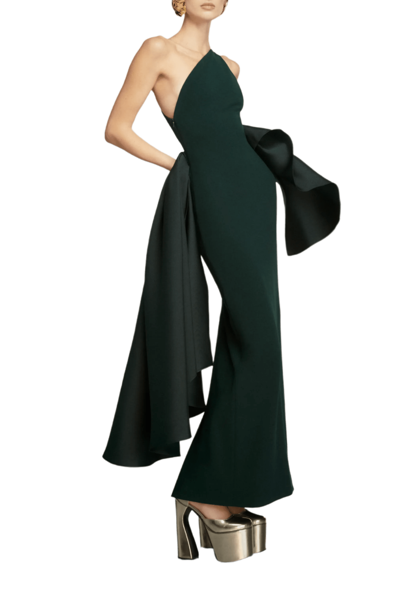 Calla Dress - ALBOUSHIYA - district 5 - dubai - riyadh - abaya - dresses - designers - evening wear - luxury - elegance - craftsmanship - gowns - cocktail dresses - collections - georges