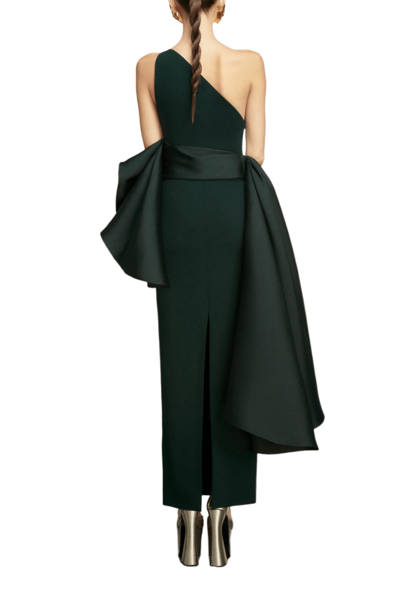 Calla Dress - ALBOUSHIYA - district 5 - dubai - riyadh - abaya - dresses - designers - evening wear - luxury - elegance - craftsmanship - gowns - cocktail dresses - collections - georges