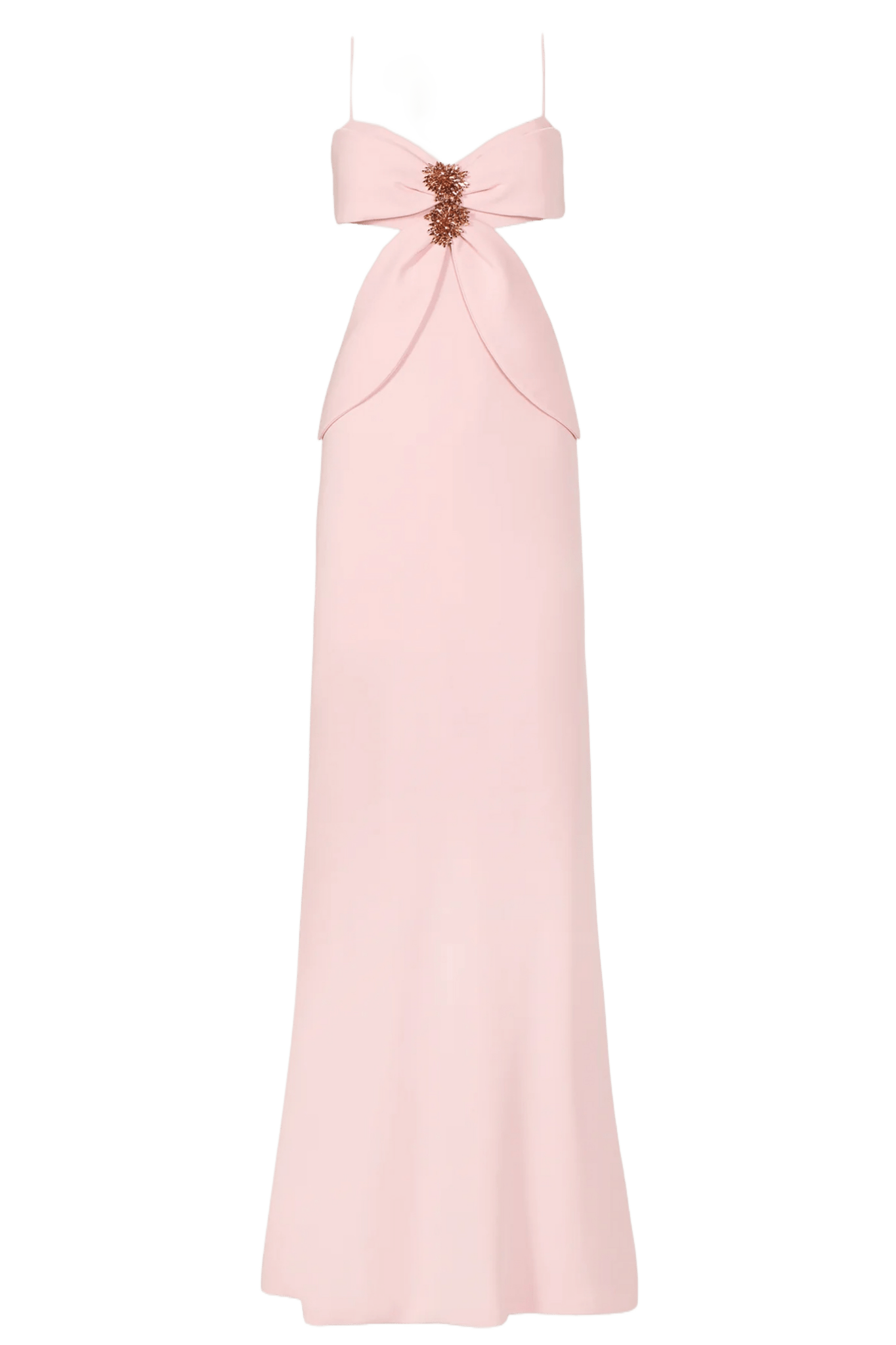 Carice Cutout Crepe Gown - ALBOUSHIYA - district 5 - dubai - riyadh - abaya - dresses - designers - evening wear - luxury - elegance - craftsmanship - gowns - cocktail dresses - collections - georges