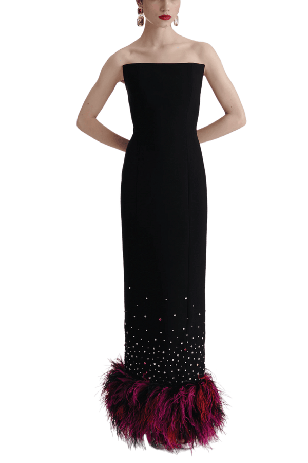 Ciao Ciao Dress - ALBOUSHIYA - district 5 - dubai - riyadh - abaya - dresses - designers - evening wear - luxury - elegance - craftsmanship - gowns - cocktail dresses - collections - georges