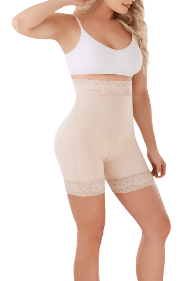 Compression Shorts - ALBOUSHIYA - district 5 - dubai - riyadh - abaya - dresses - designers - evening wear - luxury - elegance - craftsmanship - gowns - cocktail dresses - collections - georges
