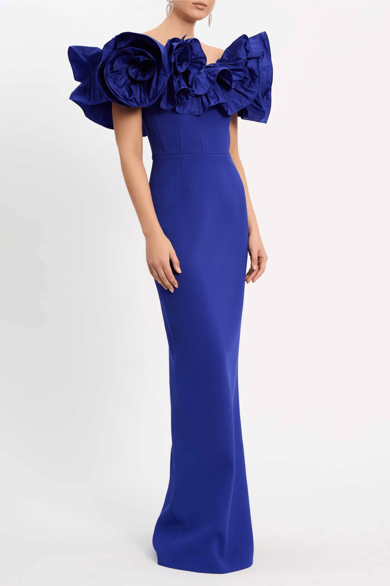 Cora Gown - ALBOUSHIYA - district 5 - dubai - riyadh - abaya - dresses - designers - evening wear - luxury - elegance - craftsmanship - gowns - cocktail dresses - collections - georges