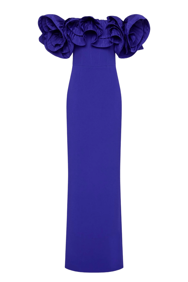 Cora Gown - ALBOUSHIYA - district 5 - dubai - riyadh - abaya - dresses - designers - evening wear - luxury - elegance - craftsmanship - gowns - cocktail dresses - collections - georges