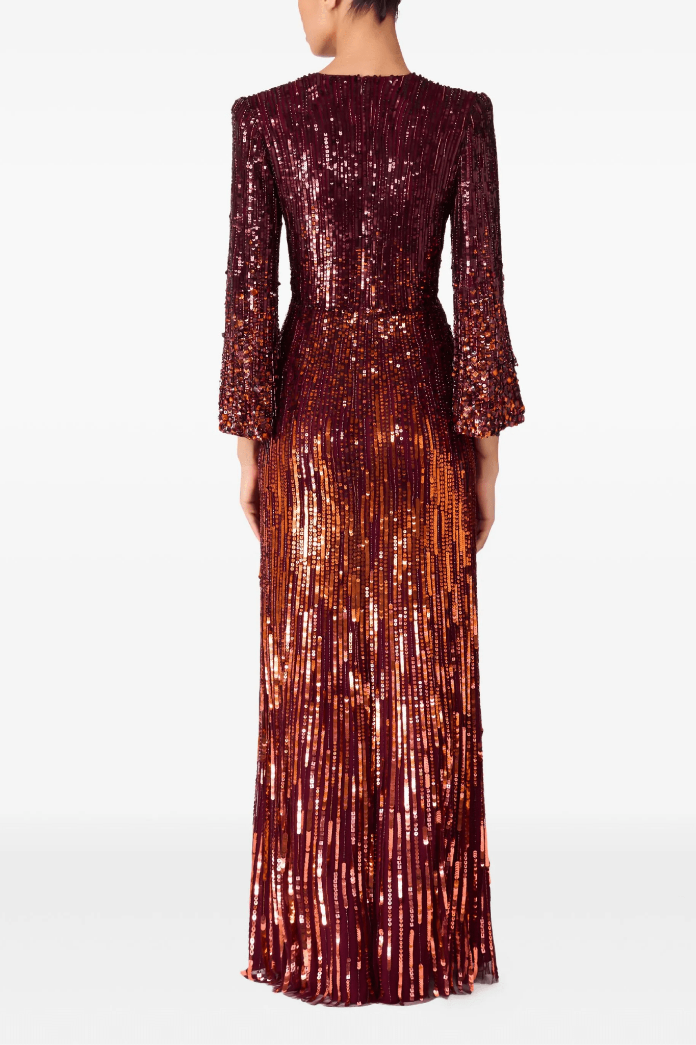 Cosmos Maxi Dress - ALBOUSHIYA - district 5 - dubai - riyadh - abaya - dresses - designers - evening wear - luxury - elegance - craftsmanship - gowns - cocktail dresses - collections - georges