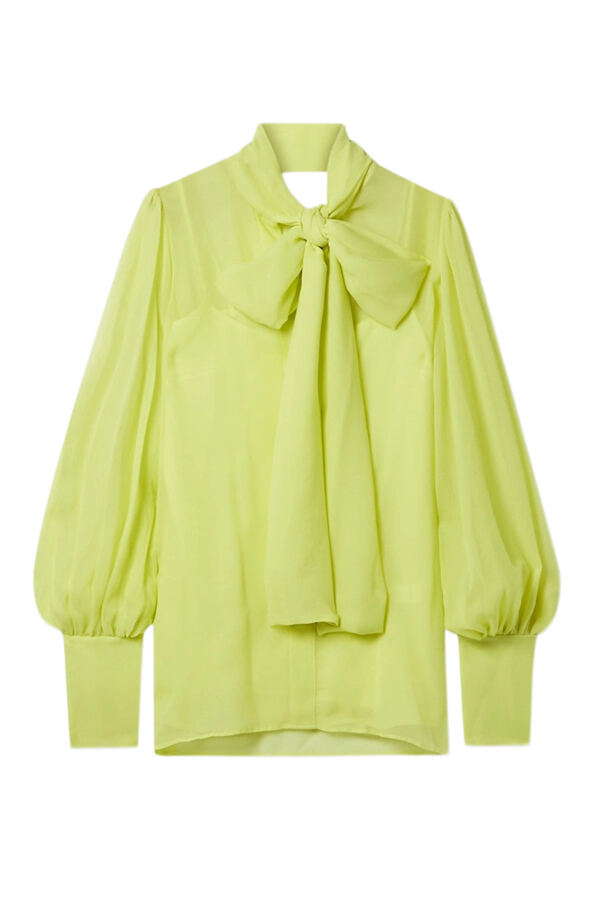 Sloane Silk-chiffon Blouse