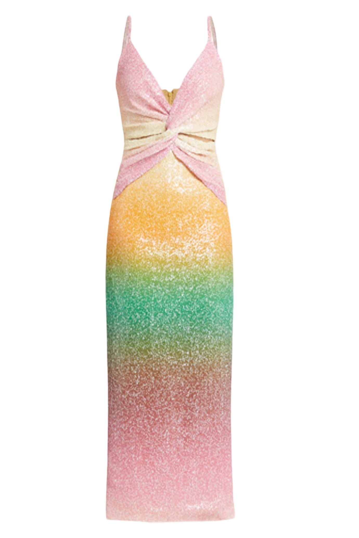 Melliora Sleeveless Sequin Ombre Dress