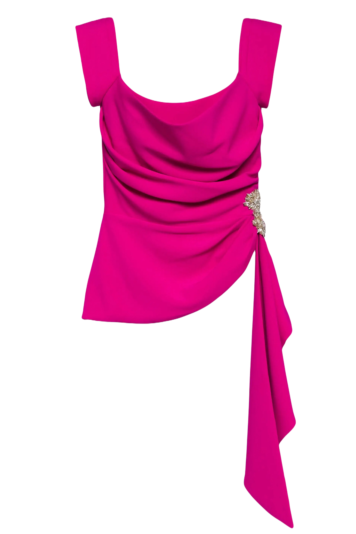 Veya Drape Off Shoulder