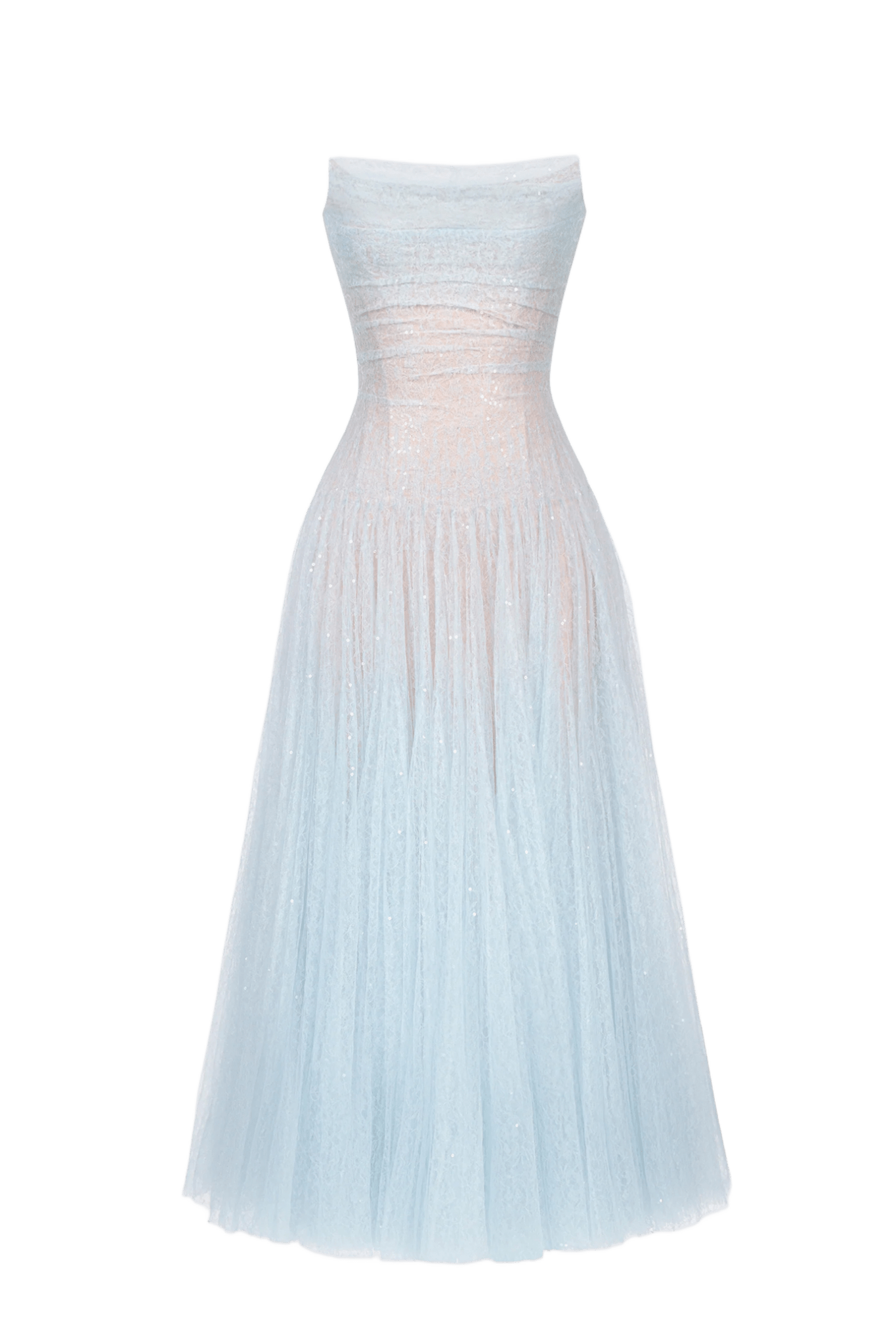 Draped Lace Midi Dress - ALBOUSHIYA - district 5 - dubai - riyadh - abaya - dresses - designers - evening wear - luxury - elegance - craftsmanship - gowns - cocktail dresses - collections - georges