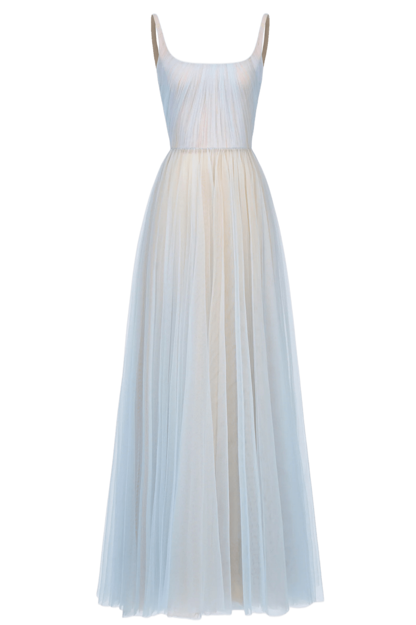 Draped Tulle Maxi Dress - ALBOUSHIYA - district 5 - dubai - riyadh - abaya - dresses - designers - evening wear - luxury - elegance - craftsmanship - gowns - cocktail dresses - collections - georges