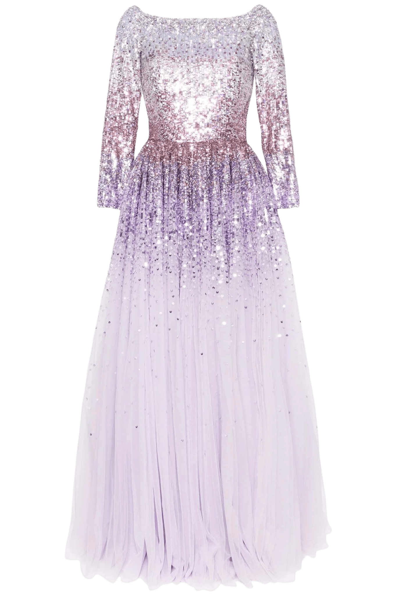 Dreaming Sequin - Embellished Gown - ALBOUSHIYA - district 5 - dubai - riyadh - abaya - dresses - designers - evening wear - luxury - elegance - craftsmanship - gowns - cocktail dresses - collections - georges