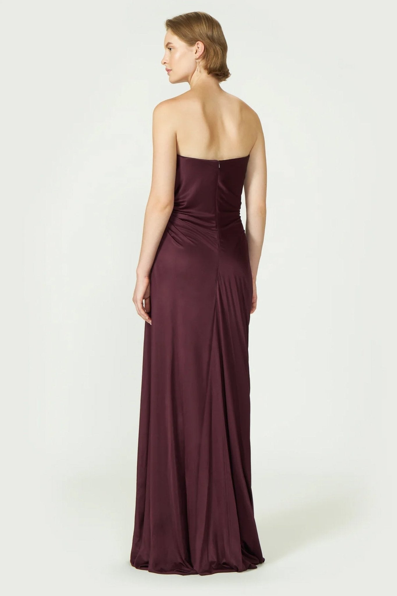 Elettra Jersey Crystal Gown - ALBOUSHIYA - district 5 - dubai - riyadh - abaya - dresses - designers - evening wear - luxury - elegance - craftsmanship - gowns - cocktail dresses - collections - georges