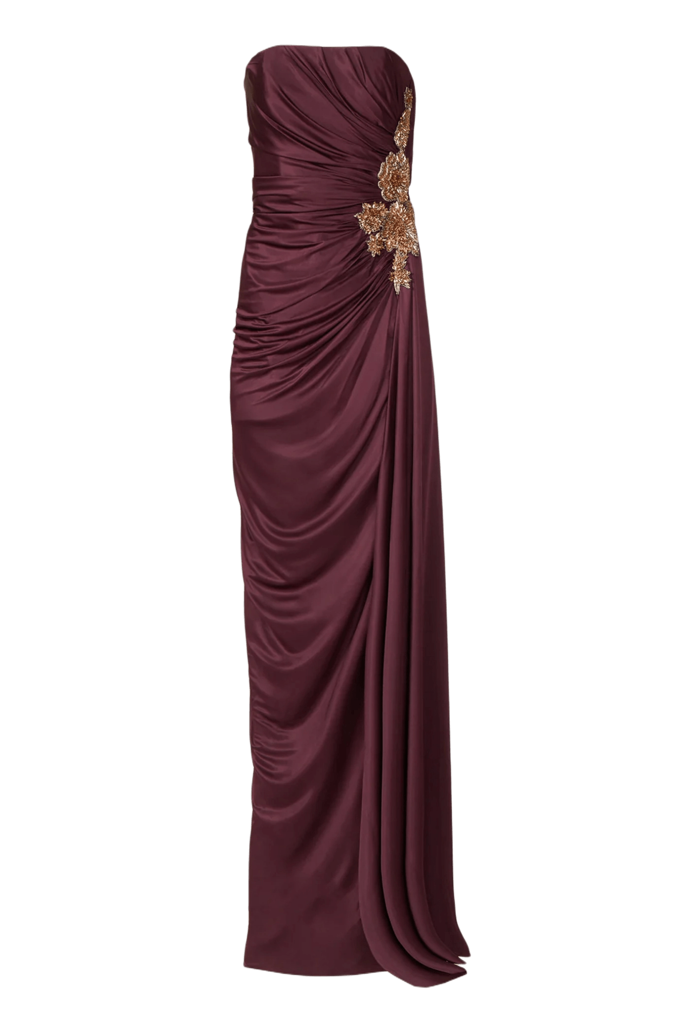 Elettra Jersey Crystal Gown - ALBOUSHIYA - district 5 - dubai - riyadh - abaya - dresses - designers - evening wear - luxury - elegance - craftsmanship - gowns - cocktail dresses - collections - georges
