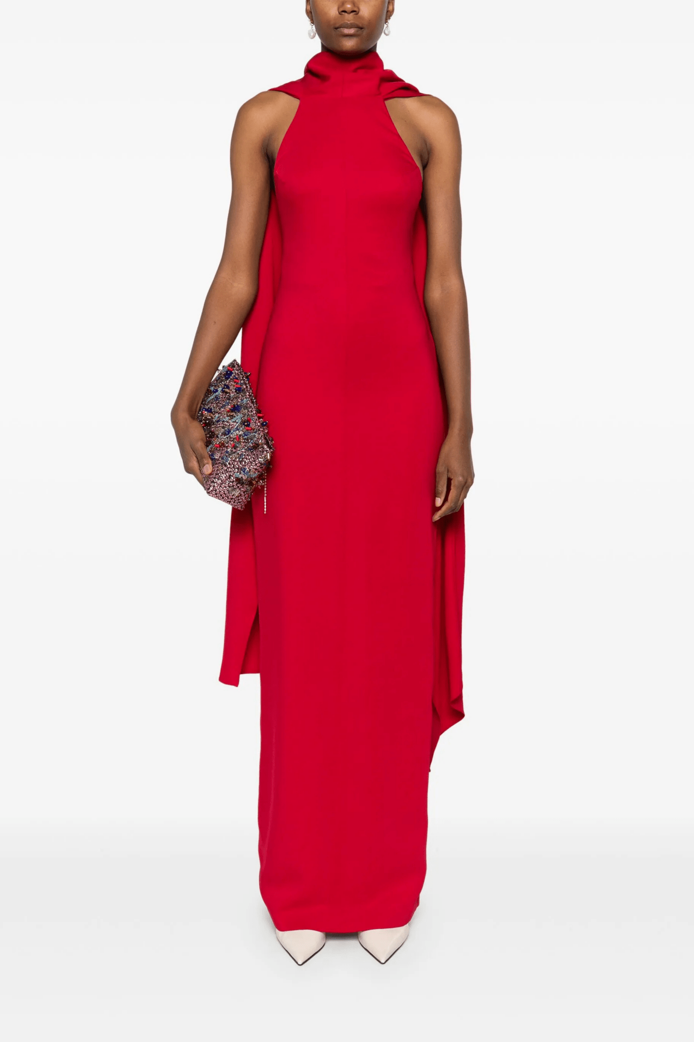 Emerson Maxi Dress - ALBOUSHIYA - district 5 - dubai - riyadh - abaya - dresses - designers - evening wear - luxury - elegance - craftsmanship - gowns - cocktail dresses - collections - georges