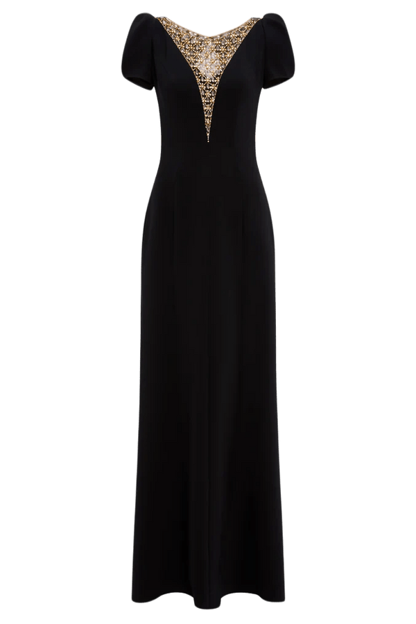Empress Gown - ALBOUSHIYA - district 5 - dubai - riyadh - abaya - dresses - designers - evening wear - luxury - elegance - craftsmanship - gowns - cocktail dresses - collections - georges