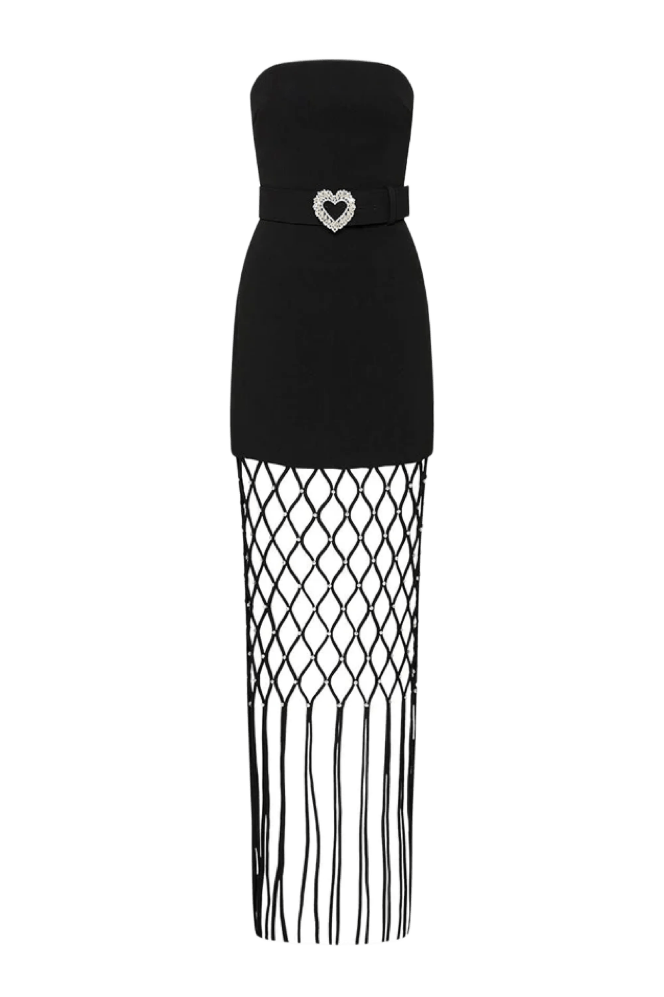 Estelle Strapless Maxi Dress - ALBOUSHIYA - district 5 - dubai - riyadh - abaya - dresses - designers - evening wear - luxury - elegance - craftsmanship - gowns - cocktail dresses - collections - georges