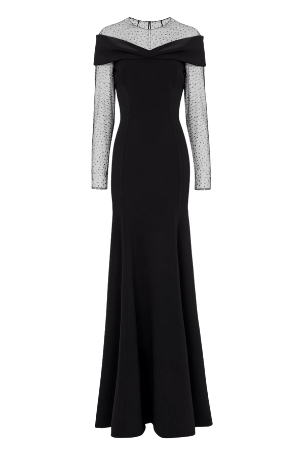 Etienne Maxi Dress - ALBOUSHIYA - district 5 - dubai - riyadh - abaya - dresses - designers - evening wear - luxury - elegance - craftsmanship - gowns - cocktail dresses - collections - georges