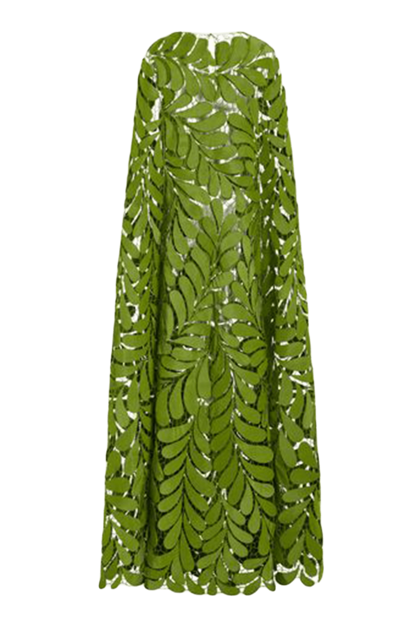 Fern Embroidered Faille Caftan - ALBOUSHIYA - district 5 - dubai - riyadh - abaya - dresses - designers - evening wear - luxury - elegance - craftsmanship - gowns - cocktail dresses - collections - georges