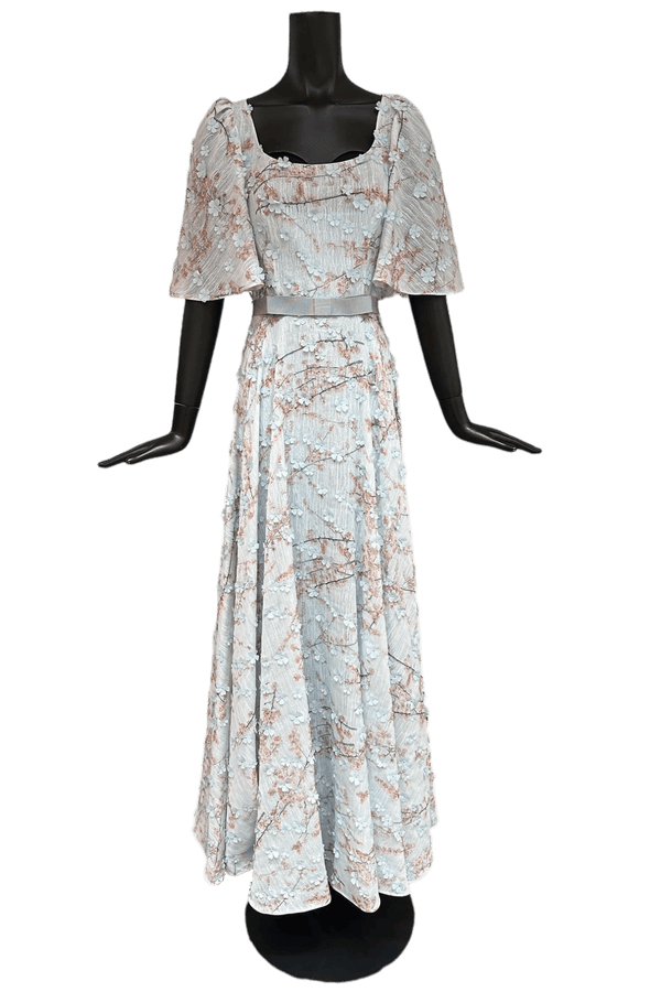 Flare Maxi Dress - ALBOUSHIYA - district 5 - dubai - riyadh - abaya - dresses - designers - evening wear - luxury - elegance - craftsmanship - gowns - cocktail dresses - collections - georges
