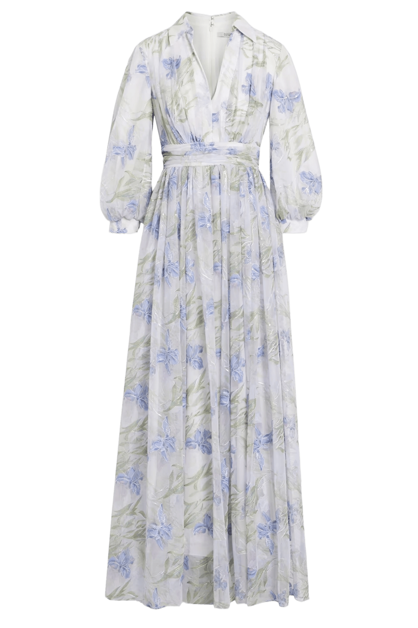Floral Embroidered Gown - ALBOUSHIYA - district 5 - dubai - riyadh - abaya - dresses - designers - evening wear - luxury - elegance - craftsmanship - gowns - cocktail dresses - collections - georges