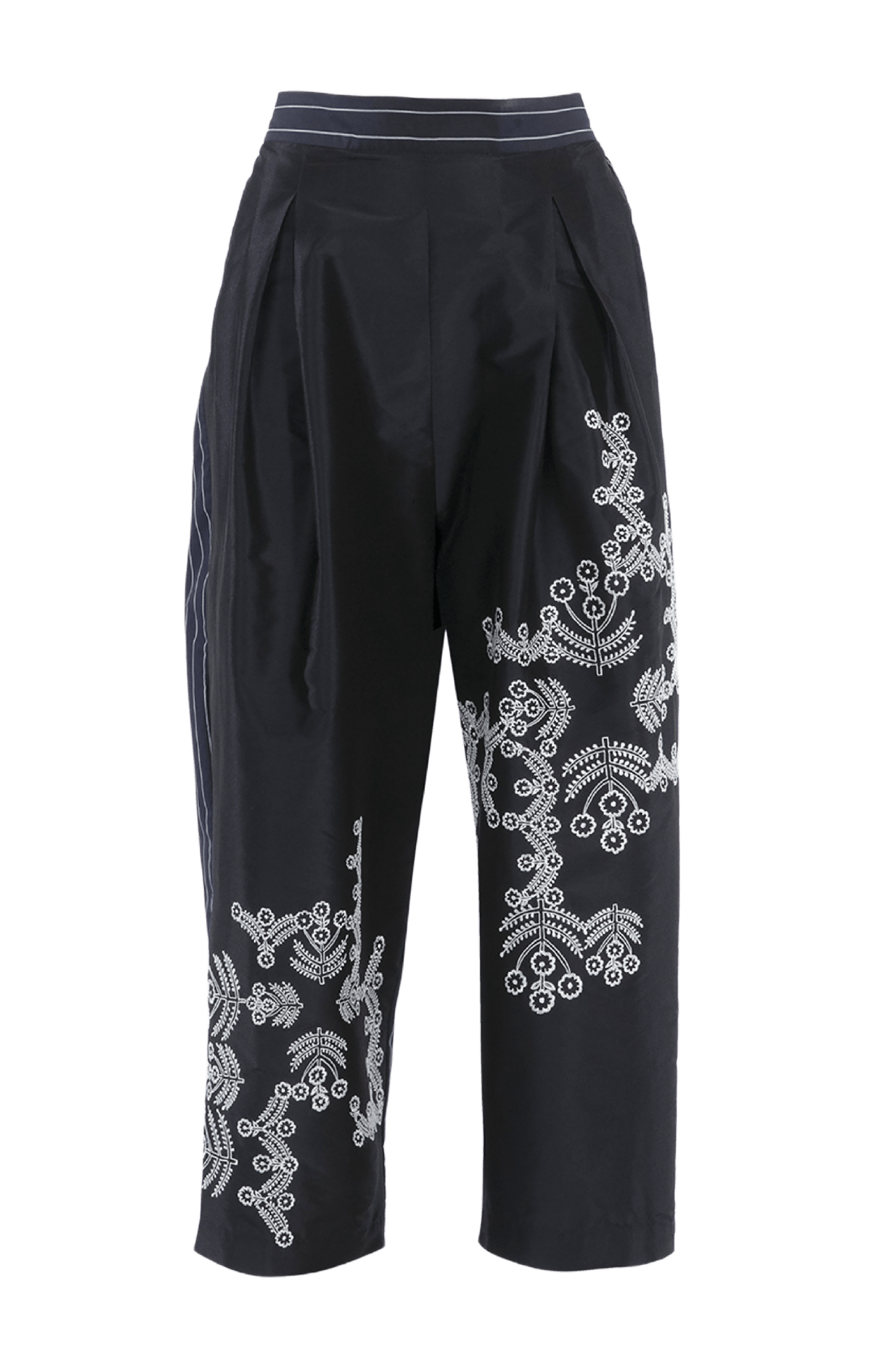 Floret Pants - ALBOUSHIYA - district 5 - dubai - riyadh - abaya - dresses - designers - evening wear - luxury - elegance - craftsmanship - gowns - cocktail dresses - collections - georges