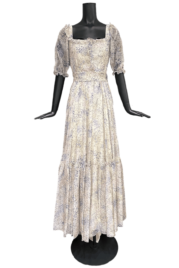 Gathered Dress - ALBOUSHIYA - district 5 - dubai - riyadh - abaya - dresses - designers - evening wear - luxury - elegance - craftsmanship - gowns - cocktail dresses - collections - georges