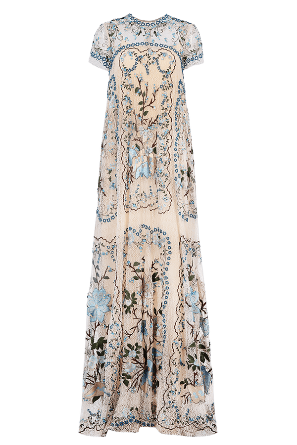 Gilona Gown - ALBOUSHIYA - district 5 - dubai - riyadh - abaya - dresses - designers - evening wear - luxury - elegance - craftsmanship - gowns - cocktail dresses - collections - georges