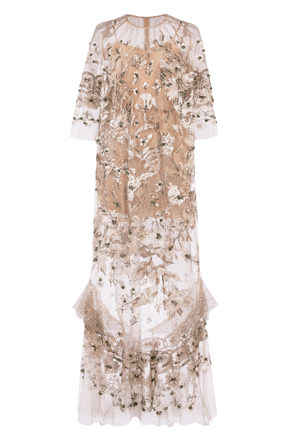 Greta Gown - ALBOUSHIYA - district 5 - dubai - riyadh - abaya - dresses - designers - evening wear - luxury - elegance - craftsmanship - gowns - cocktail dresses - collections - georges