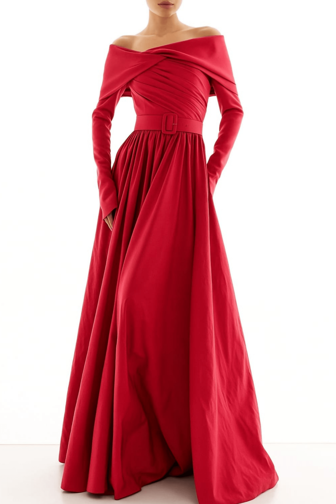 Halima Dress - ALBOUSHIYA - district 5 - dubai - riyadh - abaya - dresses - designers - evening wear - luxury - elegance - craftsmanship - gowns - cocktail dresses - collections - georges