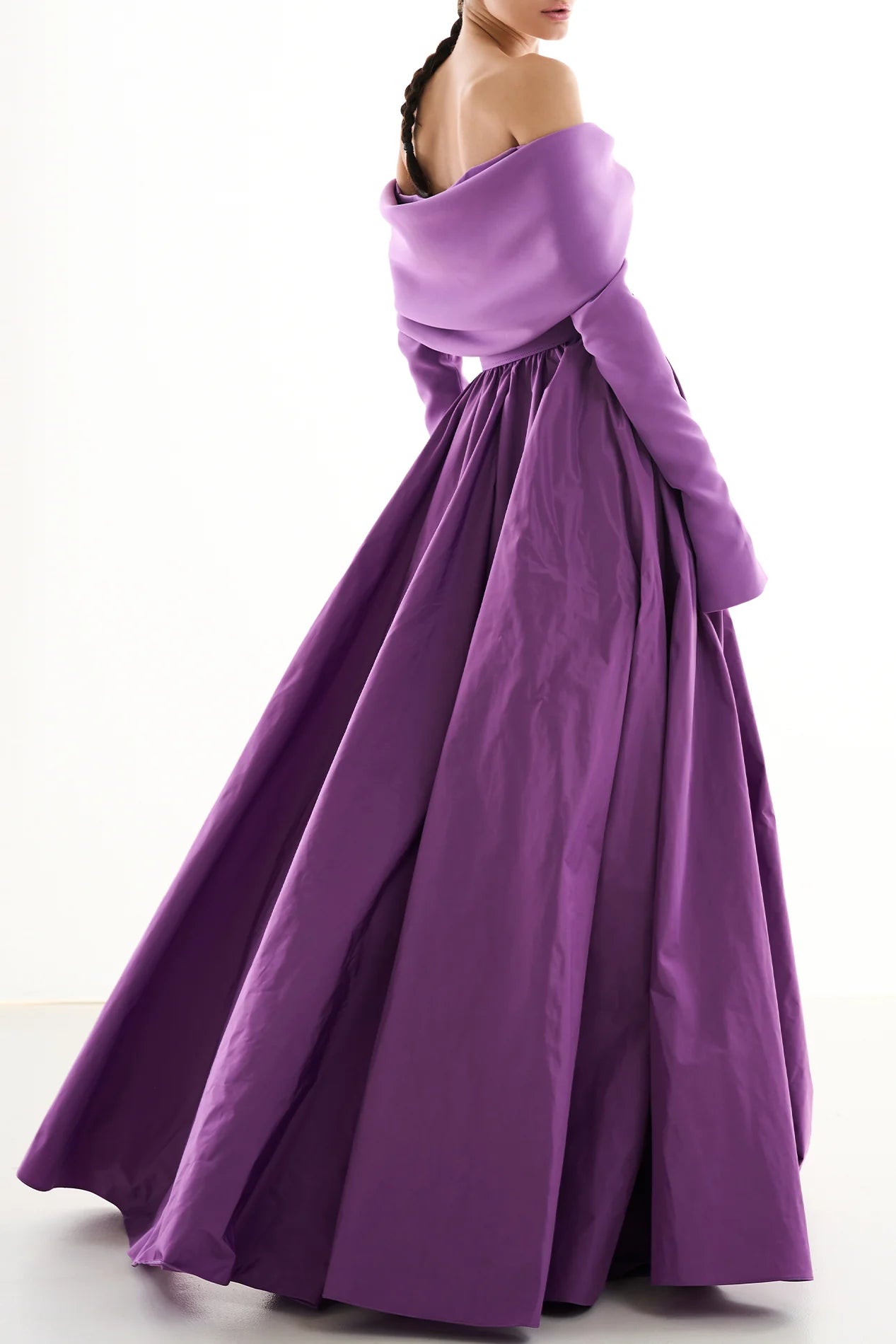 Halima Dress - ALBOUSHIYA - district 5 - dubai - riyadh - abaya - dresses - designers - evening wear - luxury - elegance - craftsmanship - gowns - cocktail dresses - collections - georges
