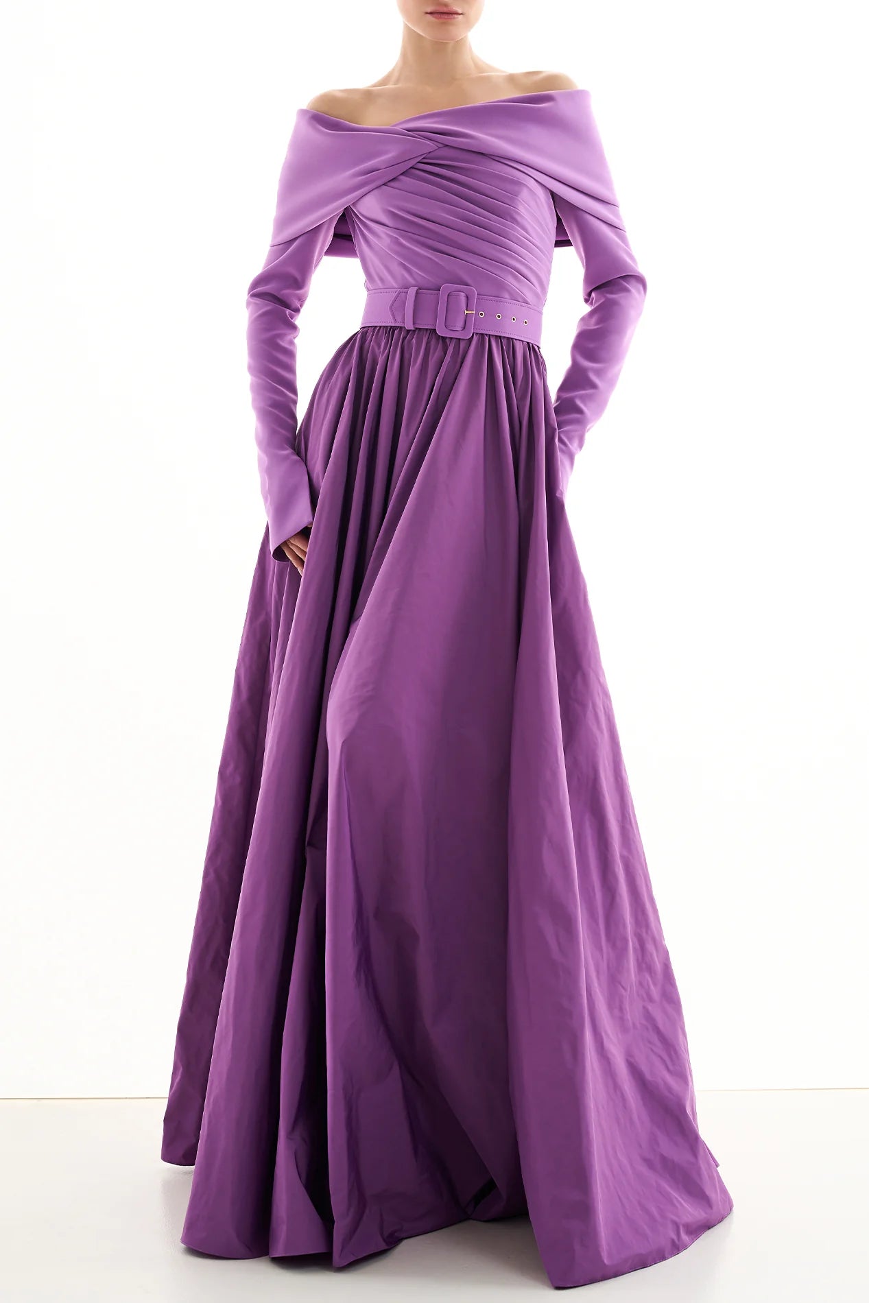 Halima Dress - ALBOUSHIYA - district 5 - dubai - riyadh - abaya - dresses - designers - evening wear - luxury - elegance - craftsmanship - gowns - cocktail dresses - collections - georges