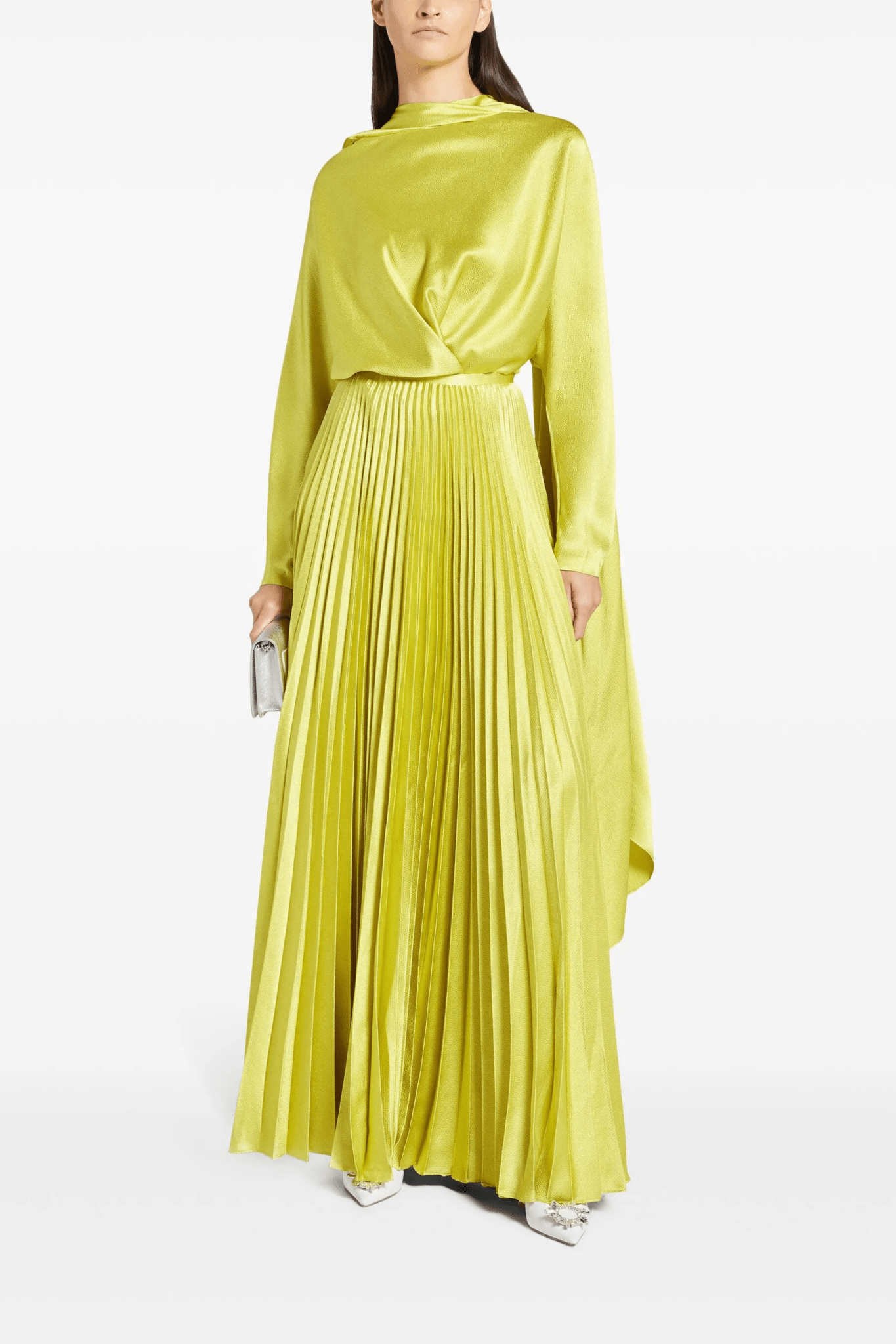 Henley Skirt - ALBOUSHIYA - district 5 - dubai - riyadh - abaya - dresses - designers - evening wear - luxury - elegance - craftsmanship - gowns - cocktail dresses - collections - georges