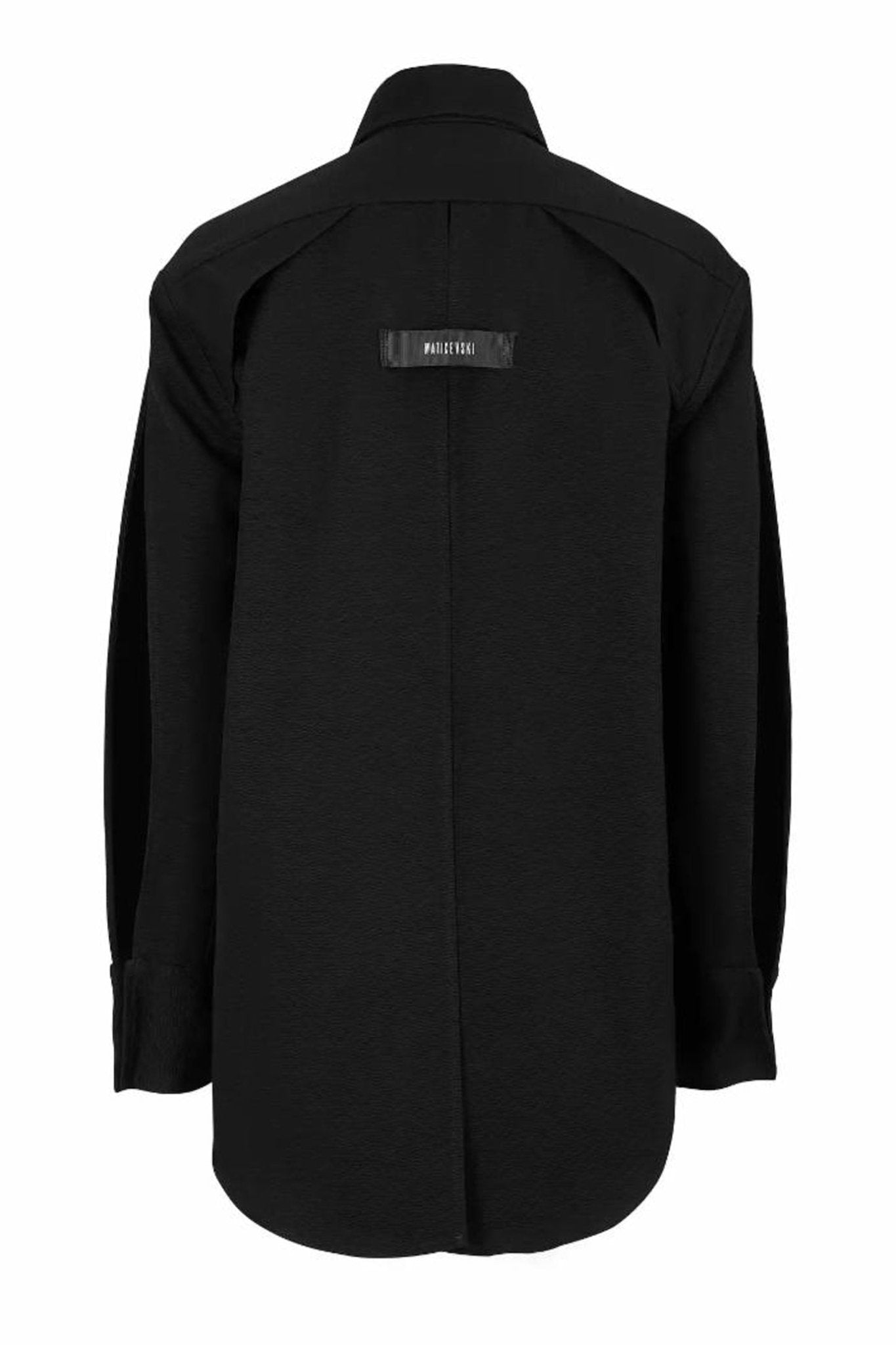 Incitement Shirt - ALBOUSHIYA - district 5 - dubai - riyadh - abaya - dresses - designers - evening wear - luxury - elegance - craftsmanship - gowns - cocktail dresses - collections - georges
