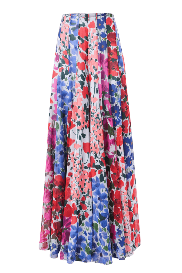 Jardin Print Palazzo Pants - ALBOUSHIYA - district 5 - dubai - riyadh - abaya - dresses - designers - evening wear - luxury - elegance - craftsmanship - gowns - cocktail dresses - collections - georges