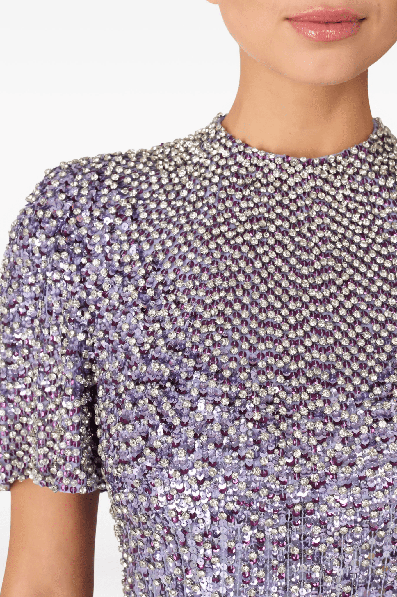 Jourdain Sequin - Embellished Gown - ALBOUSHIYA - district 5 - dubai - riyadh - abaya - dresses - designers - evening wear - luxury - elegance - craftsmanship - gowns - cocktail dresses - collections - georges