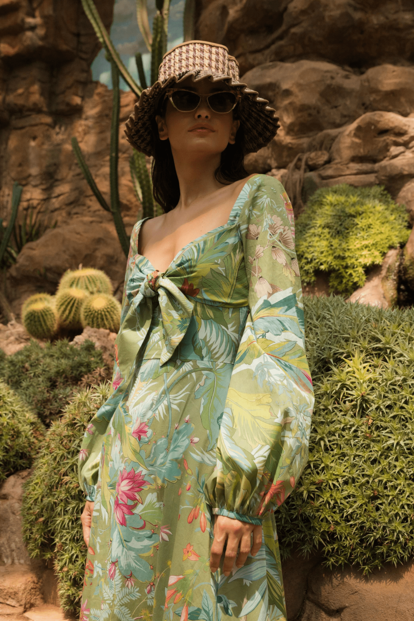 Jungle Fever Dress - ALBOUSHIYA - district 5 - dubai - riyadh - abaya - dresses - designers - evening wear - luxury - elegance - craftsmanship - gowns - cocktail dresses - collections - georges