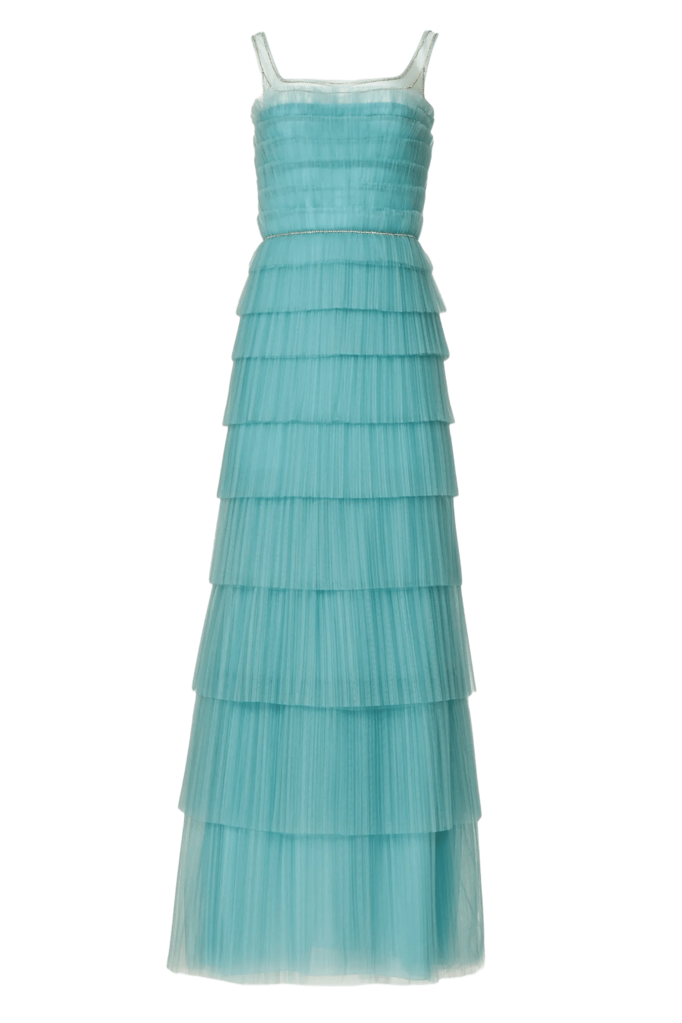 Kali Plisse Tulle Gown - ALBOUSHIYA - district 5 - dubai - riyadh - abaya - dresses - designers - evening wear - luxury - elegance - craftsmanship - gowns - cocktail dresses - collections - georges