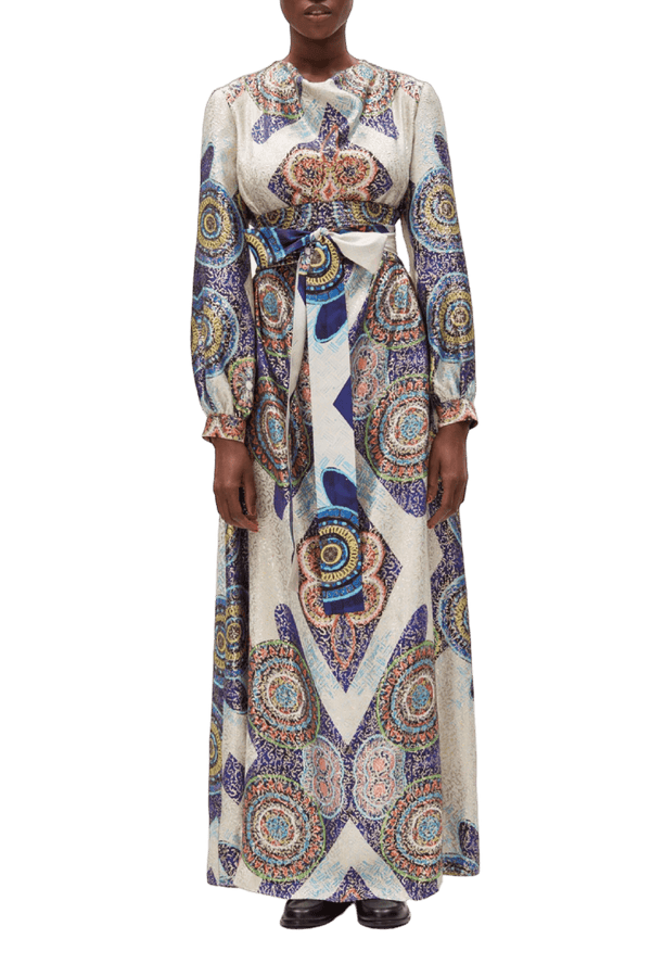Kipos Dress Sharon - ALBOUSHIYA - district 5 - dubai - riyadh - abaya - dresses - designers - evening wear - luxury - elegance - craftsmanship - gowns - cocktail dresses - collections - georges