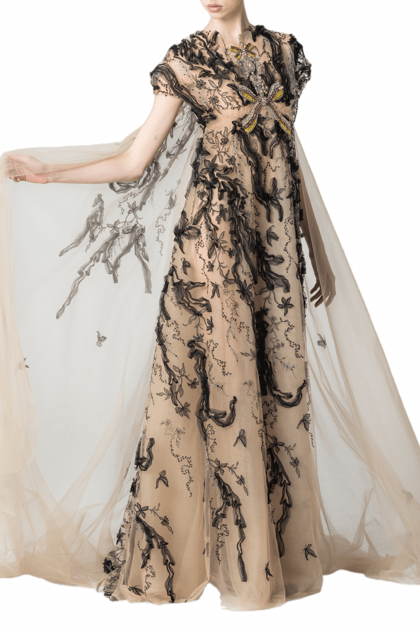 Kruger Dress - ALBOUSHIYA - district 5 - dubai - riyadh - abaya - dresses - designers - evening wear - luxury - elegance - craftsmanship - gowns - cocktail dresses - collections - georges