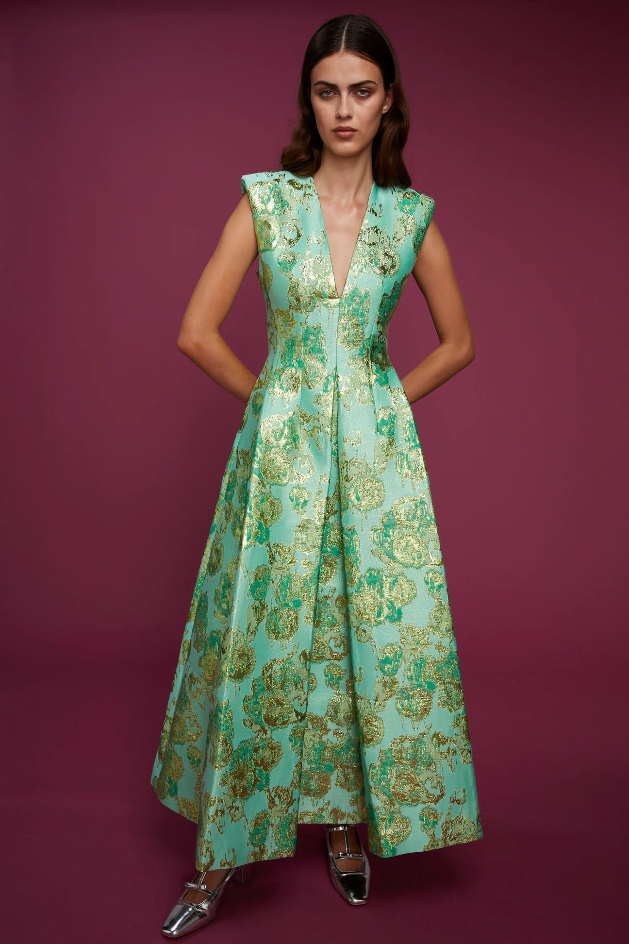 Kyle Dress - ALBOUSHIYA - district 5 - dubai - riyadh - abaya - dresses - designers - evening wear - luxury - elegance - craftsmanship - gowns - cocktail dresses - collections - georges
